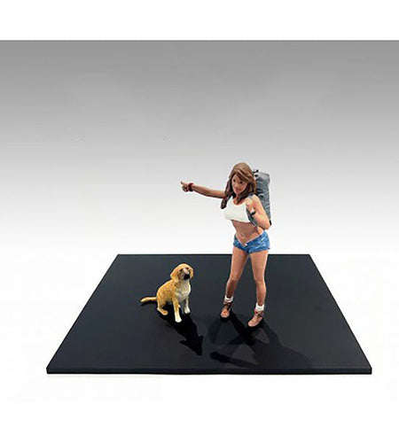 "Figure18 Series 1" Figure 705 Set of 2 pieces for 1/18 Scale Models by American Diorama