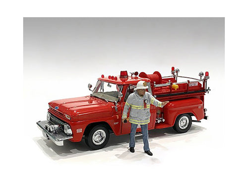 Load image into Gallery viewer, "Firefighters" Fire Captain Figure for 1/18 Scale Models by American Diorama
