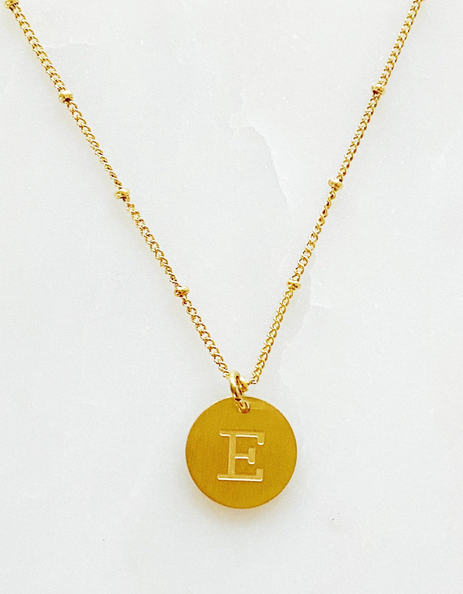 Ellison + Young: Singular Charm Initial Necklace by Ellisonyoung.com