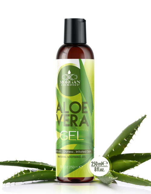 Load image into Gallery viewer, Morgan Cosmetics Pure Aloe Vera Gel 8 oz by Morgan Cosmetics
