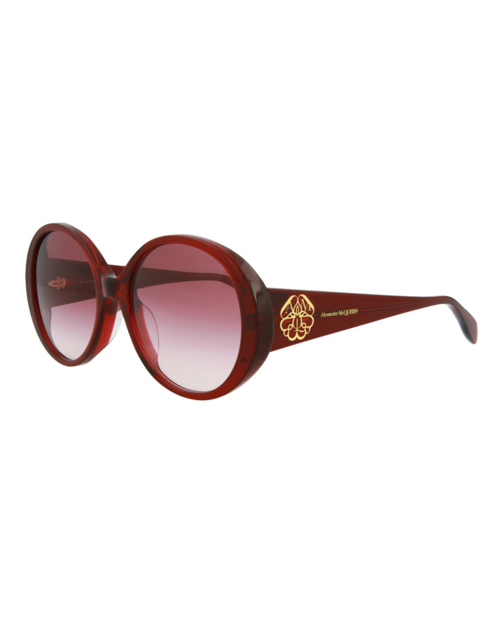 Alexander McQueen Round-Frame Acetate Sunglasses by Carro Luxury Maison