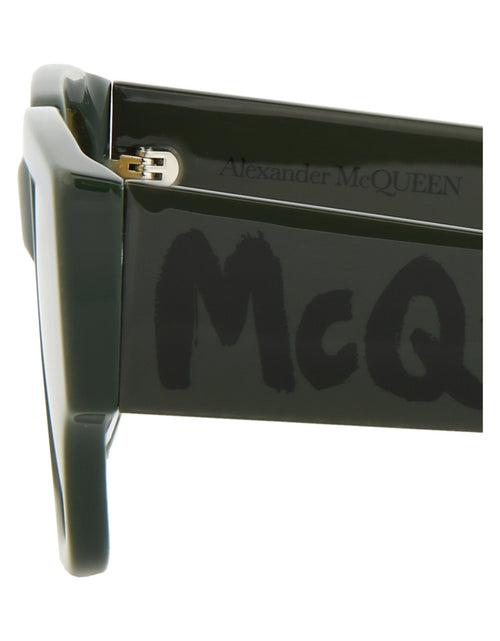 Load image into Gallery viewer, Alexander McQueen Square/Rectangle-Frame Acetate Sunglasses by Carro Luxury Maison
