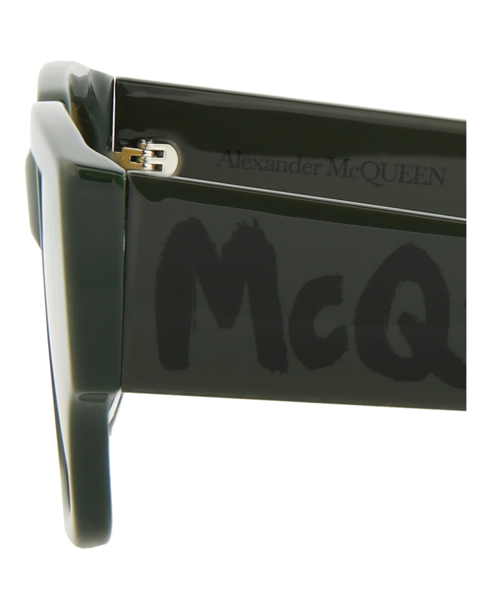 Alexander McQueen Square/Rectangle-Frame Acetate Sunglasses by Carro Luxury Maison