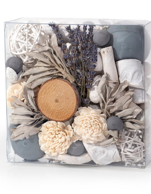 Load image into Gallery viewer, Lavender Flower &amp; Sage Box Potpourri by Andaluca Home

