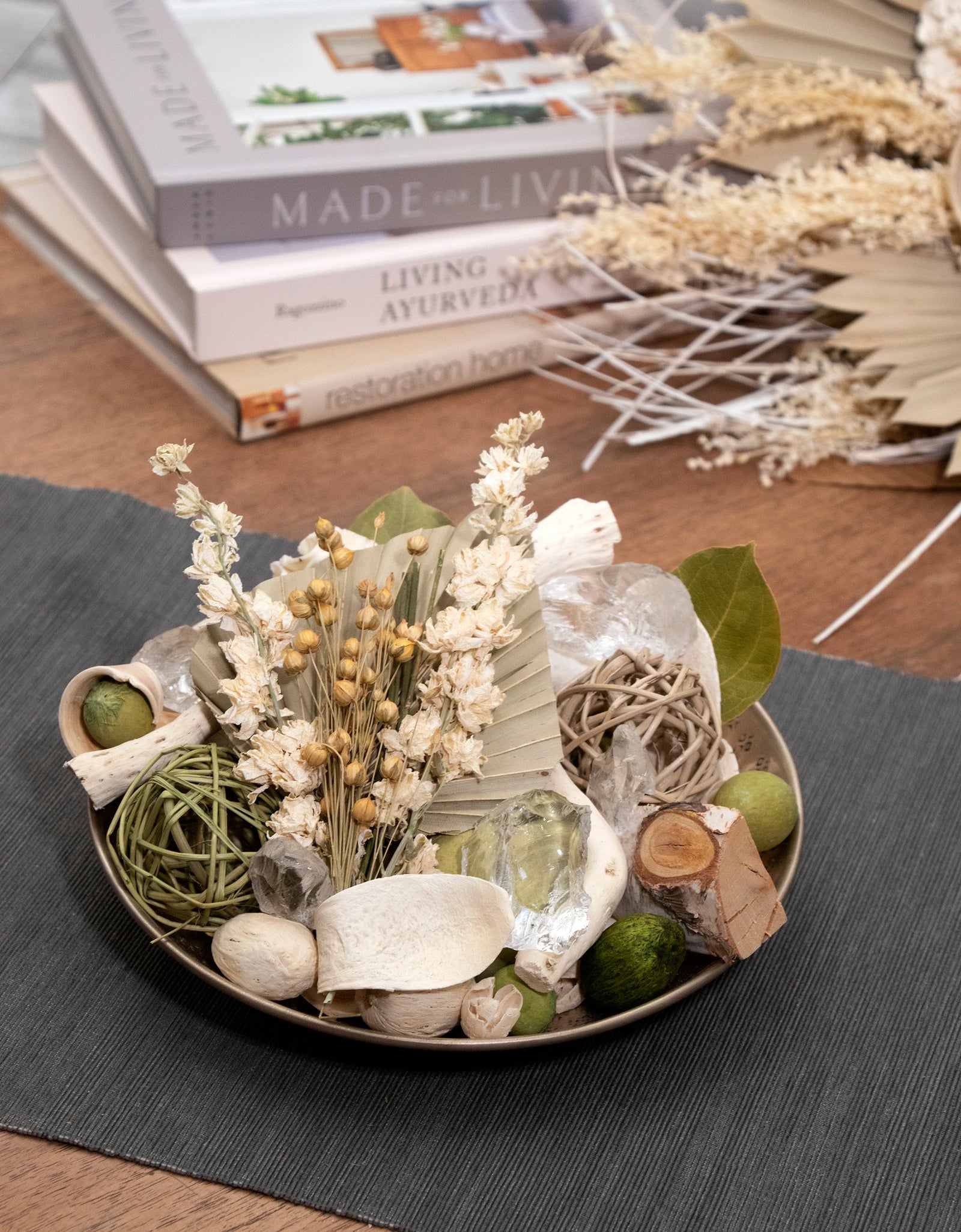 Larkspur & Citrus Cedar Box Potpourri by Andaluca Home
