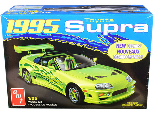 Load image into Gallery viewer, Skill 2 Model Kit 1995 Toyota Supra Convertible 1/25 Scale Model by AMT

