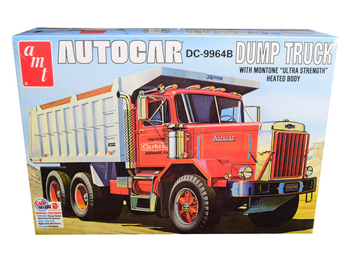 Load image into Gallery viewer, Skill 3 Model Kit Autocar DC-9964B Dump Truck 1/25 Scale Model by AMT
