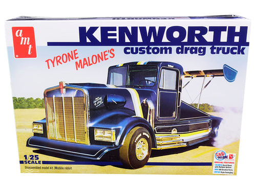 Load image into Gallery viewer, Skill 3 Model Kit Tyrone Malone's Kenworth Custom Drag Truck 1/25 Scale Model by AMT
