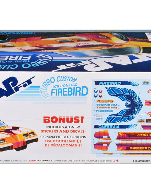 Load image into Gallery viewer, Skill 1 Snap Model Kit 1979 Pontiac Firebird "Turbo Custom" 1/25 Scale Model by AMT
