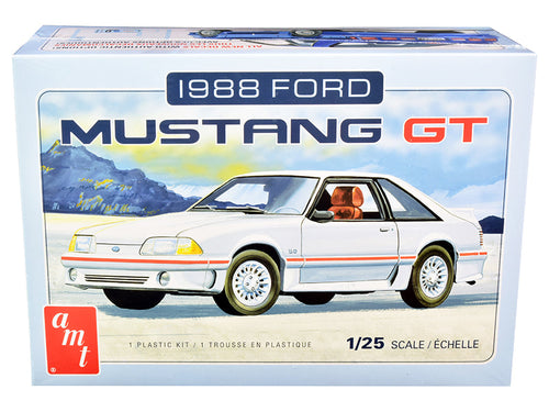 Load image into Gallery viewer, Skill 2 Model Kit 1988 Ford Mustang GT 1/25 Scale Model by AMT
