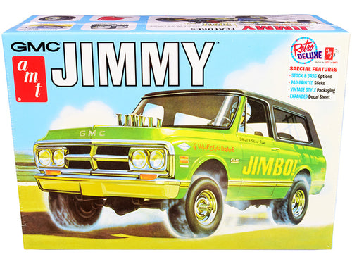 Load image into Gallery viewer, Skill 2 Model Kit 1972 GMC Jimmy Pickup Truck 2-in-1 Kit 1/25 Scale Model by AMT
