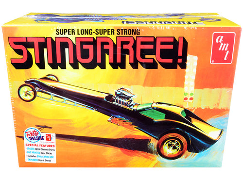 Load image into Gallery viewer, Skill 2 Model Kit Stingaree Custom Dragster 1/25 Scale Model by AMT

