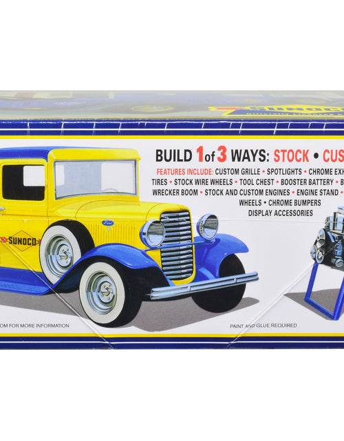 Load image into Gallery viewer, Skill 2 Model Kit 1934 Ford Pickup Truck "Sunoco" 3 in 1 Kit 1/25 Scale Model by AMT
