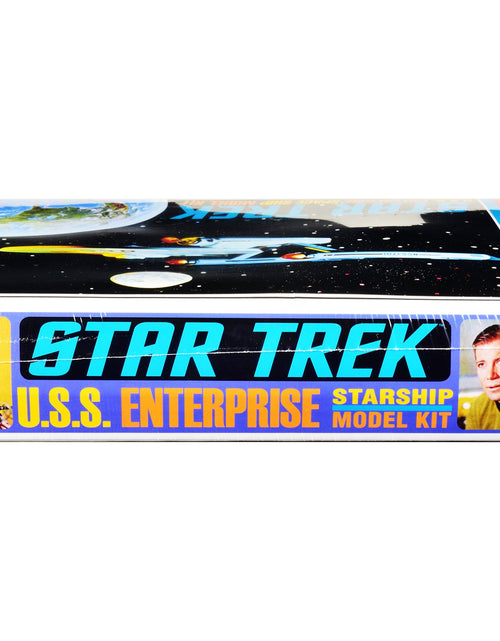 Load image into Gallery viewer, Skill 2 Model Kit U.S.S. Enterprise NCC-1701 Space Ship "Star Trek" 1/650 Scale Model by AMT
