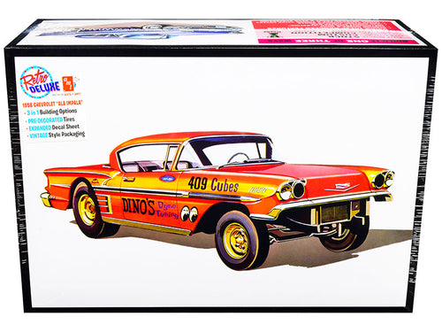 Load image into Gallery viewer, Skill 2 Model Kit 1958 Chevrolet Impala "Ala-Impala" 3-in-1 Kit 1/25 Scale Model by AMT
