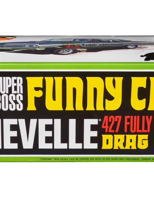 Load image into Gallery viewer, Skill 2 Model Kit 1965 Chevrolet Chevelle AWB Funny Car "Time Machine" 1/25 Scale Model by AMT
