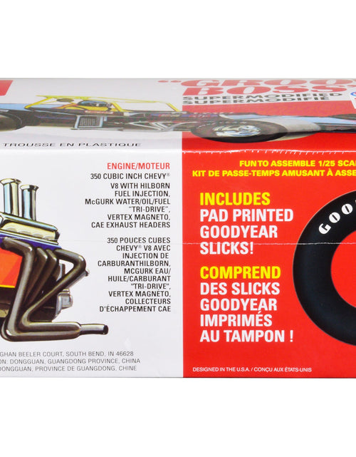 Load image into Gallery viewer, Skill 2 Model Kit "Groove Boss" Supermodified Racer 1/25 Scale Model by AMT
