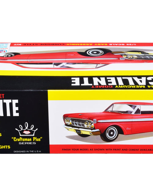 Load image into Gallery viewer, Skill 2 Model Kit 1964 Mercury Comet Caliente "Craftsman Plus" Series 1/25 Scale Model by AMT
