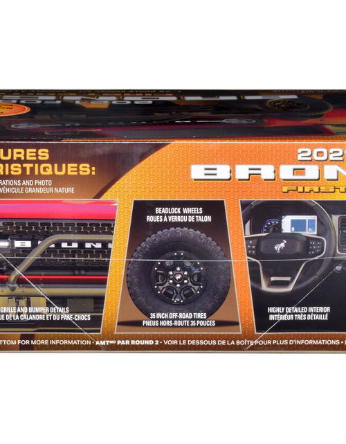 Load image into Gallery viewer, Skill 2 Model Kit 2021 Ford Bronco First Edition 1/25 Scale Model by AMT
