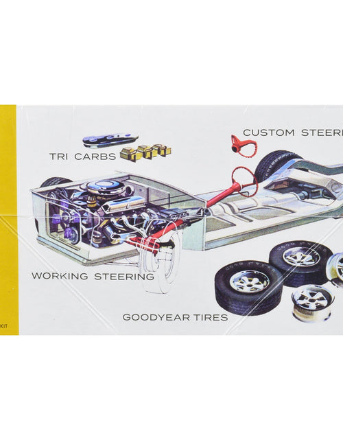 Load image into Gallery viewer, Skill 2 Model Kit 1963 Ford Mustang II Concept Car 1/25 Scale Model by AMT
