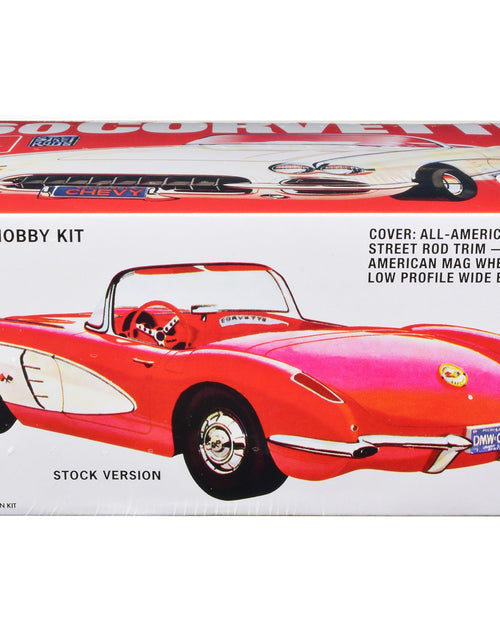 Load image into Gallery viewer, Skill 2 Model Kit 1960 Chevrolet Corvette "Street Rods" 1/25 Scale Model by AMT
