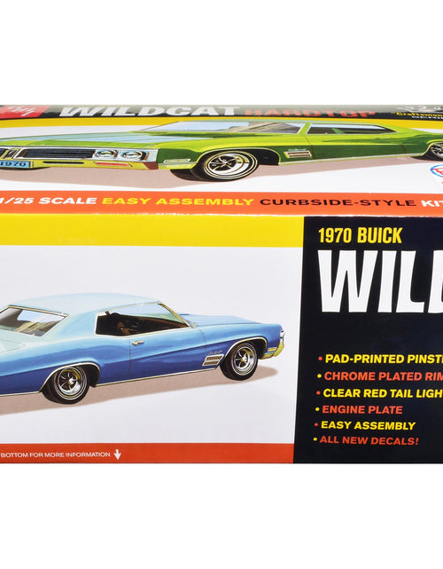 Load image into Gallery viewer, Skill 2 Model Kit 1970 Buick Wildcat Hardtop "Craftsman Plus" Series 1/25 Scale Model by AMT
