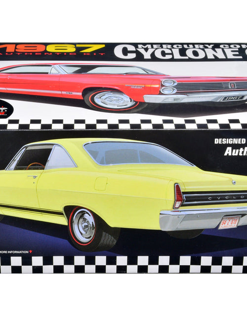 Load image into Gallery viewer, Skill 2 Model Kit 1967 Mercury Comet Cyclone GT 1/25 Scale Model by AMT
