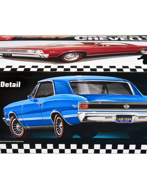 Load image into Gallery viewer, Skill 2 Model Kit 1967 Chevrolet Chevelle SS 396 "AMT Celebrating 75 Years" 1/25 Scale Model by AMT
