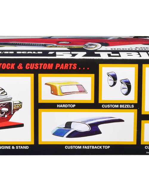 Load image into Gallery viewer, Skill 2 Model Kit 1957 Ford Thunderbird 3-in-1 Kit 1/25 Scale Model by AMT
