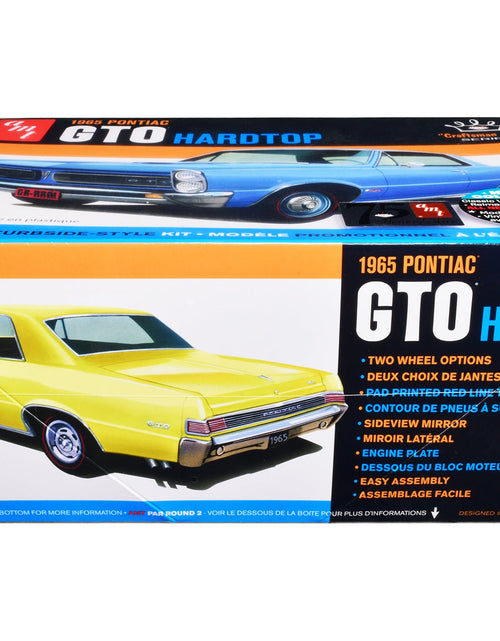 Load image into Gallery viewer, Skill 2 Model Kit 1965 Pontiac GTO Hardtop "Craftsman Plus" Series 1/25 Scale Model by AMT
