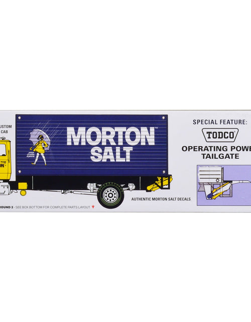 Load image into Gallery viewer, Skill 3 Model Kit Ford Louisville Line Short Hauler "Morton Salt" 1/25 Scale Model by AMT
