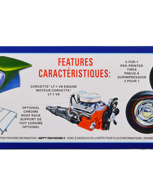 Load image into Gallery viewer, Skill 2 Model Kit 1972 Chevrolet Corvette Roadster 1/25 Scale Model by AMT
