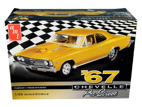 Load image into Gallery viewer, Skill 2 Model Kit 1967 Chevrolet Chevelle Pro Street 1/25 Scale Model by AMT
