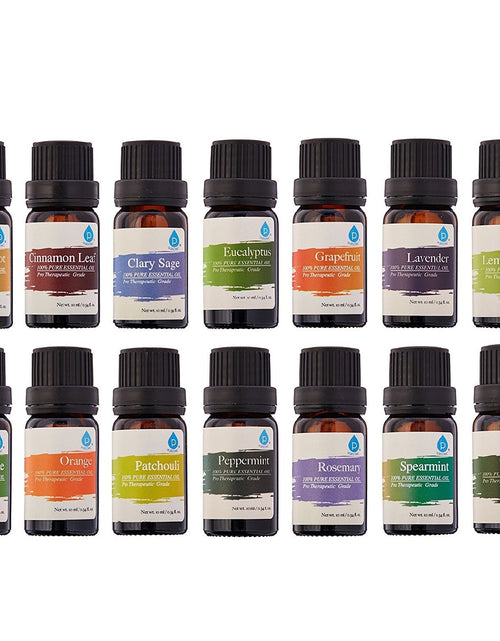 Load image into Gallery viewer, 14 pack of 100% Pure Essential Aromatherapy Oils by Pursonic
