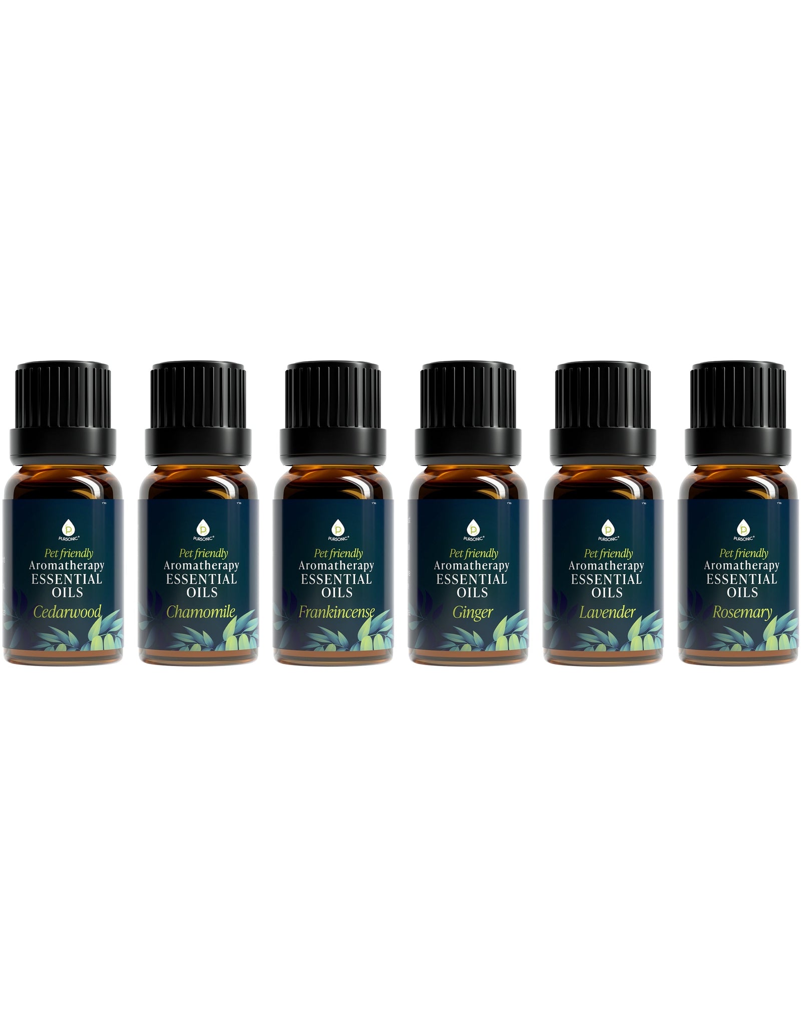Pet Friendly 6 Pack Aromatherapy Collection by Pursonic