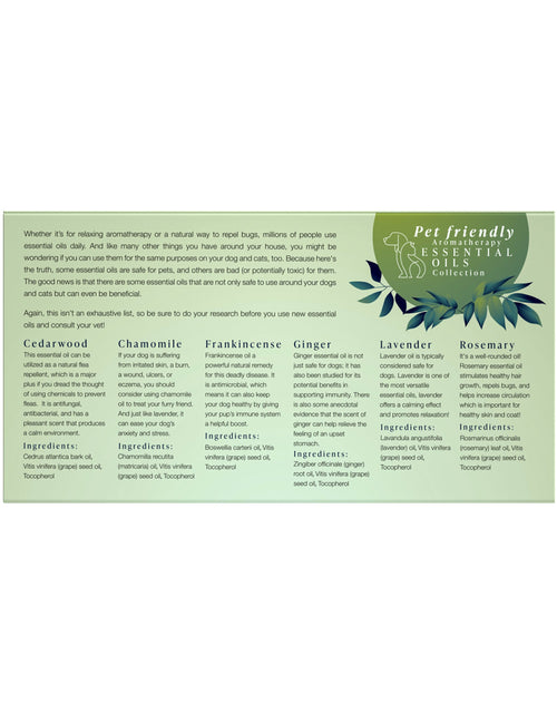 Load image into Gallery viewer, Pet Friendly 6 Pack Aromatherapy Collection by Pursonic
