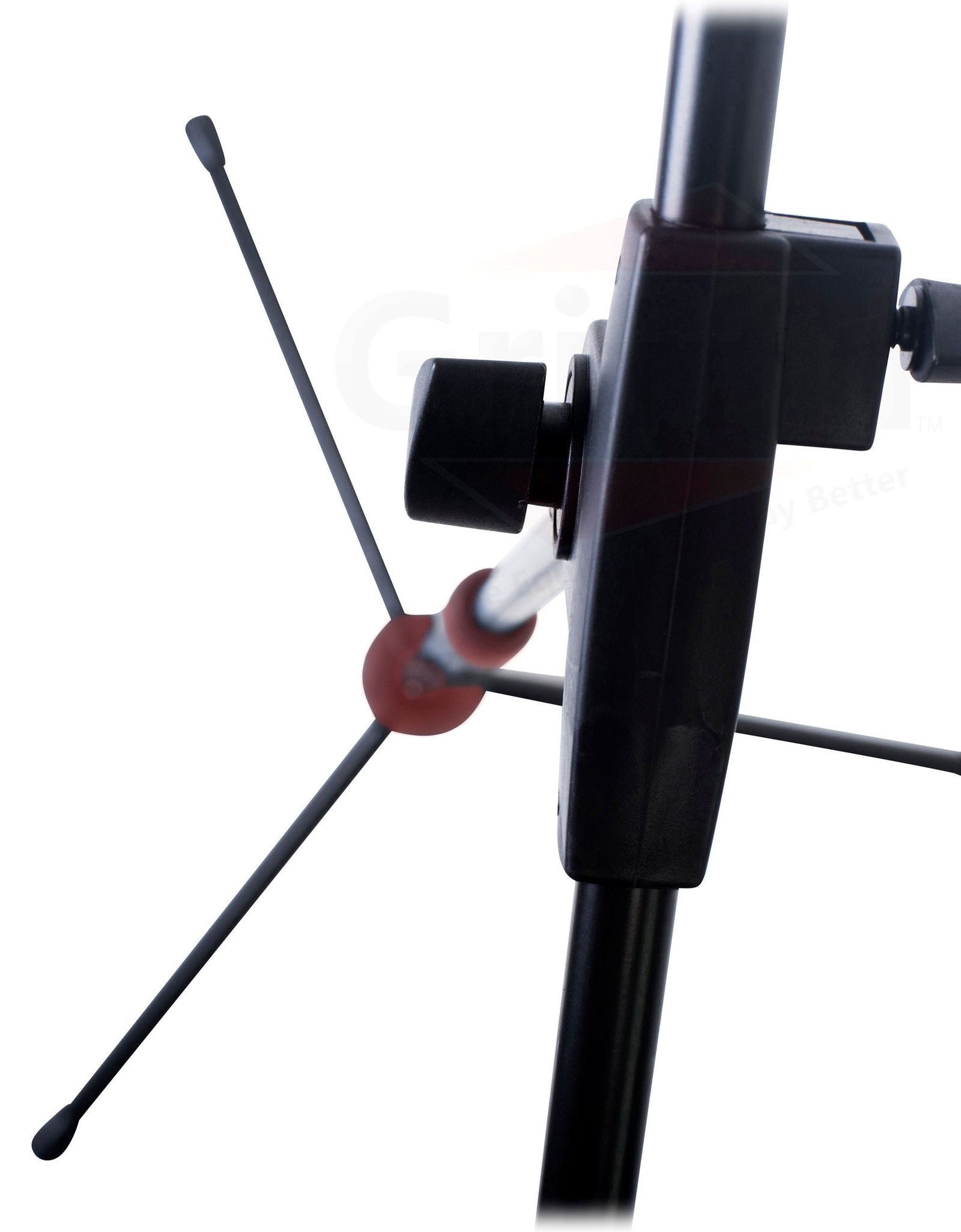 GRIFFIN Microphone Stand Package of 5 with Vocal Unidirectional Mics & XLR Cables - Handheld Cardioid Dynamic Microphones for Home Studio Recording by GeekStands.com
