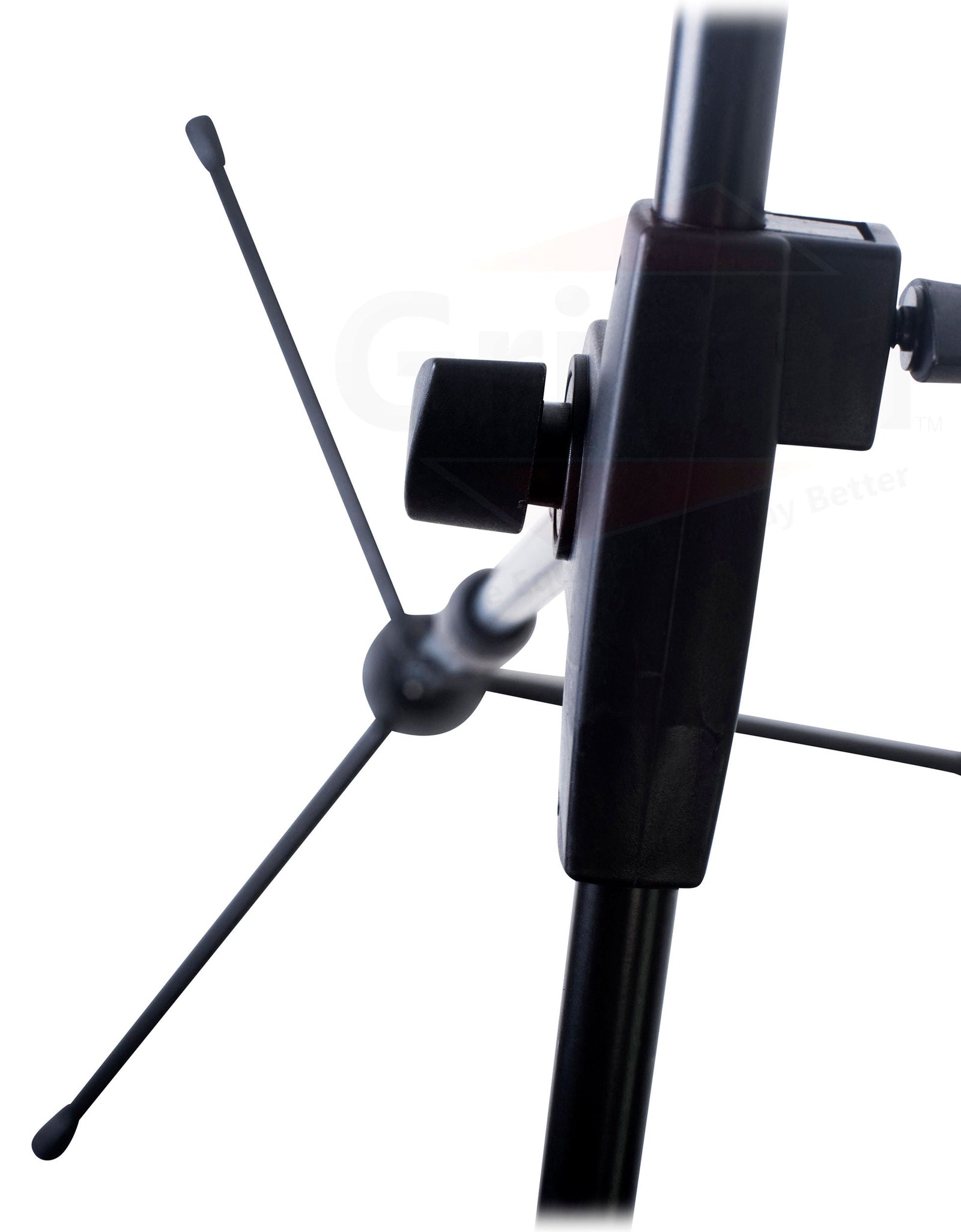 Microphone Stand with Telescopic Boom Arm (Pack of 3) by GRIFFIN - Adjustable Holder Mount For Studio Recording Accessories, Singing Vocal Karaoke by GeekStands.com