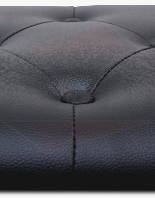 Load image into Gallery viewer, GRIFFIN Premium Antique Piano Bench - Adjustable Black Solid Wood Frame &amp; PU Leather Padded Cushion - Vintage Ergonomic Musicians Keyboard Chair by GeekStands.com
