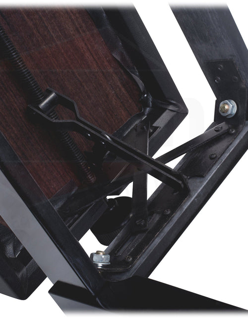 Load image into Gallery viewer, GRIFFIN Premium Antique Piano Bench - Adjustable Black Solid Wood Frame &amp; PU Leather Padded Cushion by GeekStands.com
