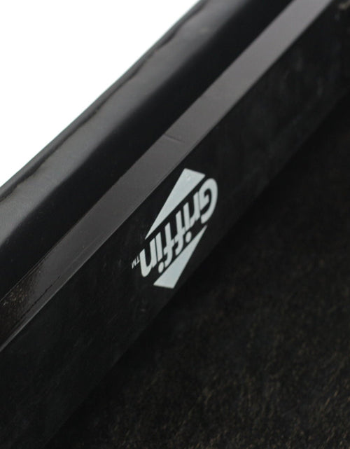 Load image into Gallery viewer, Genuine Leather Adjustable Piano Bench by GRIFFIN - Black Solid Wood Vintage Style &amp; Heavy-Duty Ergonomic Keyboard Stool - Cushion Seat With Storage by GeekStands.com
