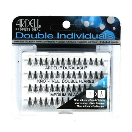 Load image into Gallery viewer, ARDELL Professional Double Individuals Knot-Free Double Flares - Medium Black

