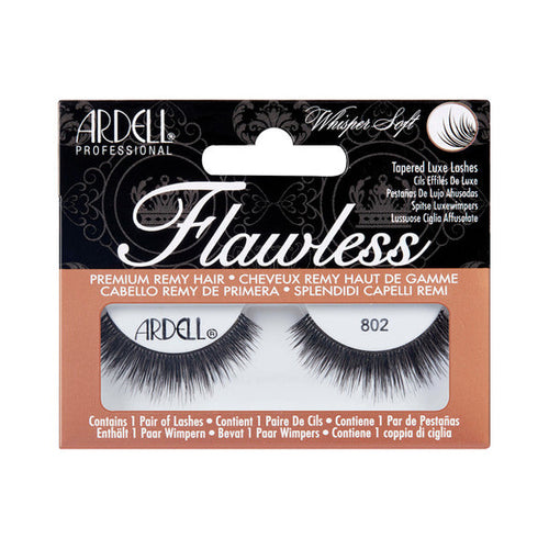Load image into Gallery viewer, ARDELL Flawless Tapered Luxe Lashes - 802 Black
