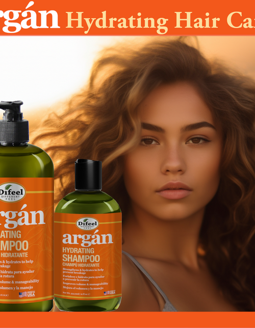 Load image into Gallery viewer, Difeel Argan Hydrating Shampoo 12 oz. by difeel - find your natural beauty
