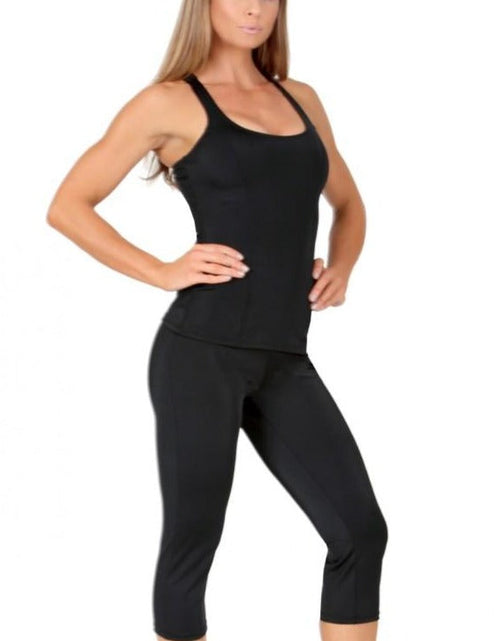 Load image into Gallery viewer, InstantFigure Activewear Compression Capri Pant AWP009 by InstantFigure INC
