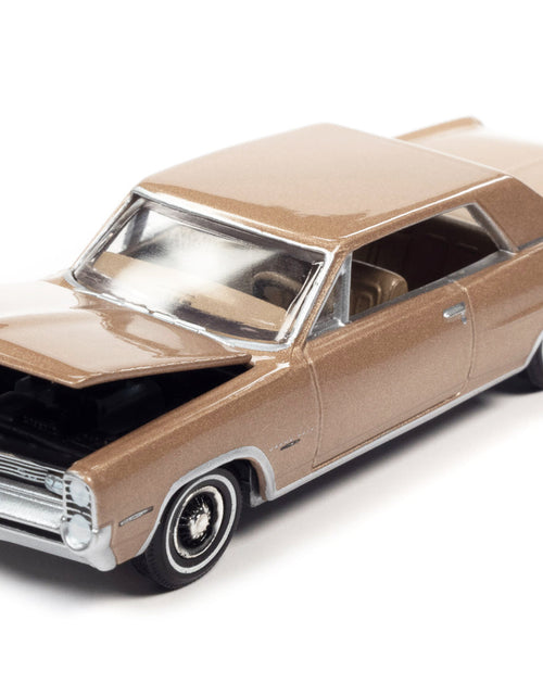 Load image into Gallery viewer, 1964 Pontiac Grand Prix Royal Bobcat Saddle Bronze Metallic "Vintage Muscle" Limited Edition 1/64 Diecast Model Car by Auto World
