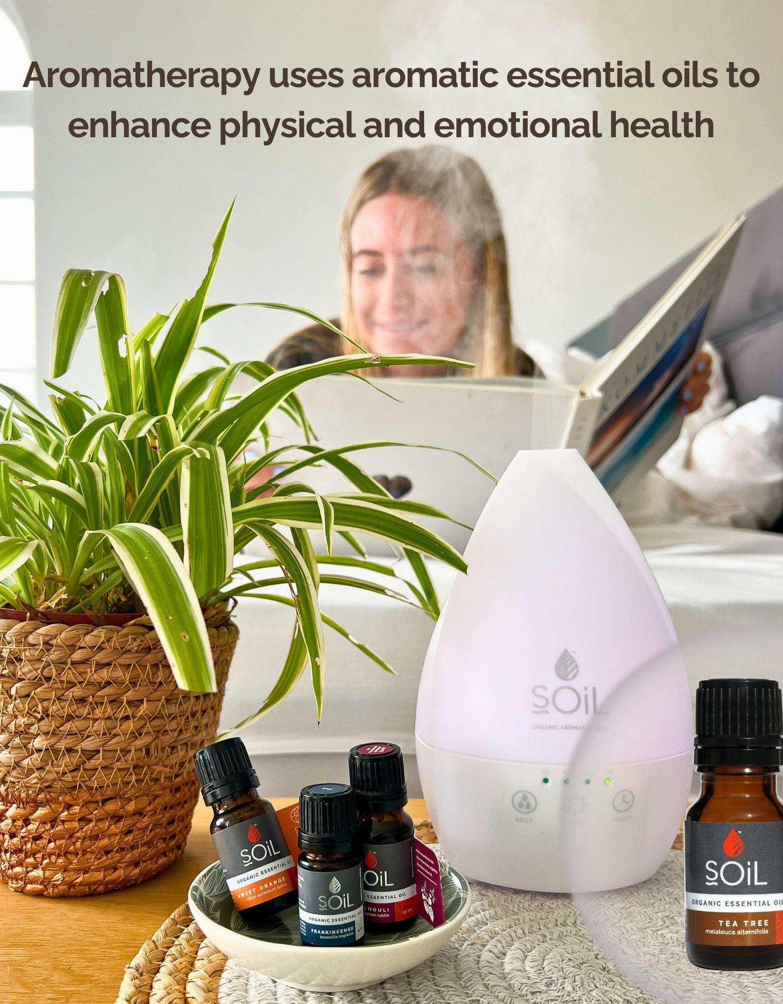Organic Tea Tree Essential Oil (Melaleuca Alternifolia) 10ml by SOiL Organic Aromatherapy and Skincare