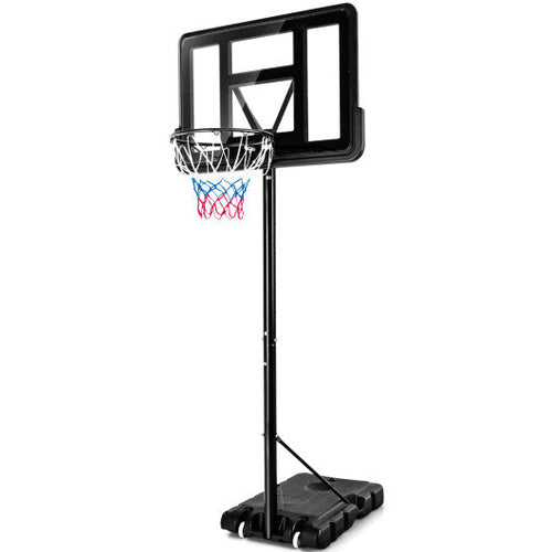 Load image into Gallery viewer, Adjustable Portable Basketball Hoop Stand with Shatterproof Backboard Wheels
