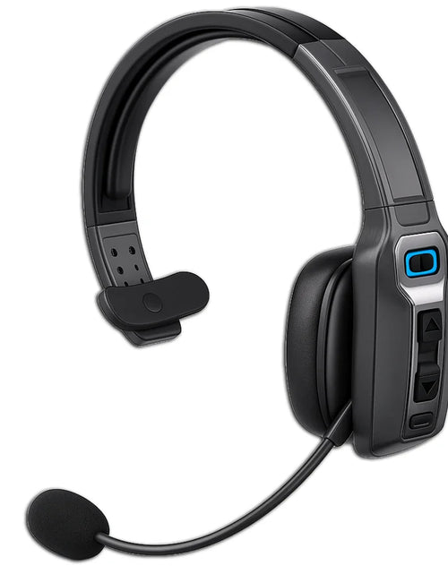 Load image into Gallery viewer, Trucker Bluetooth 5.2 Wireless Headset With Noise Cancelling Mic For Phones PC
