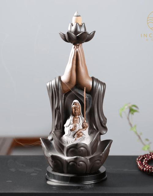 Load image into Gallery viewer, Buddhist Incense Burner by incenseocean
